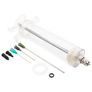 1ml Syringe with 18Ga 1.5” Blunt Needle and Plastic Needle with Matching  Cap (Pack of 10)